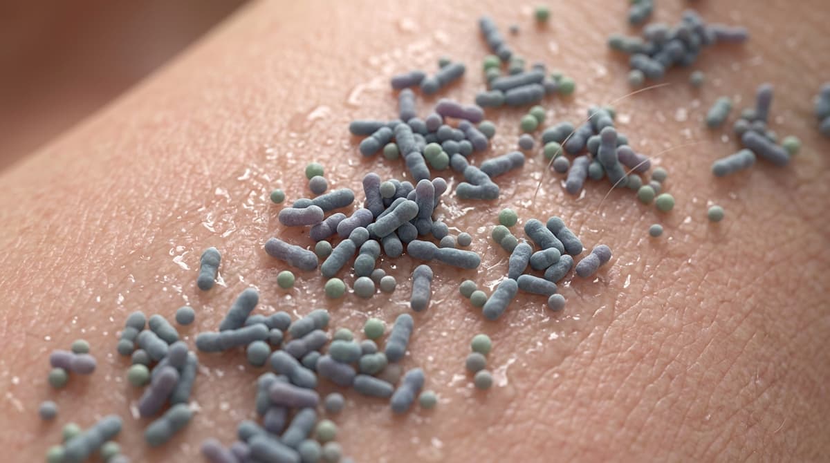 Mikrobioma ketiak: bakteri Corynebacterium pada permukaan kulit