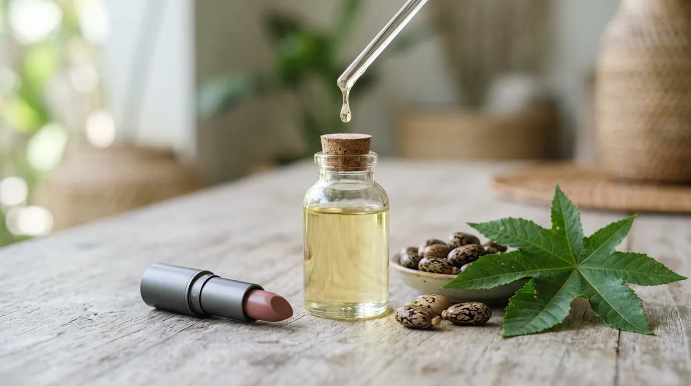 Kenapa minyak jarak membuat lip balm terasa lengket