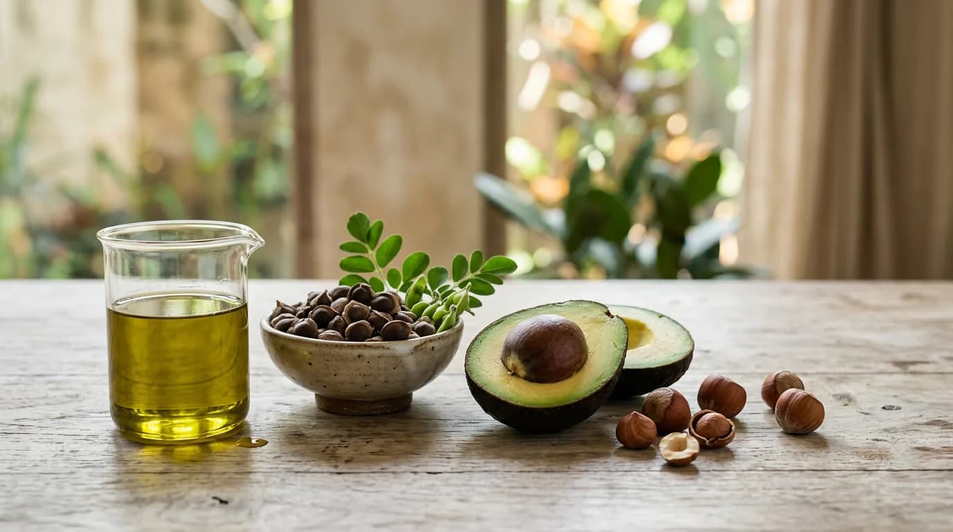 Minyak oleat: zaitun, alpukat, kelor dan hazelnut, basis formula yang paling dapat diramalkan