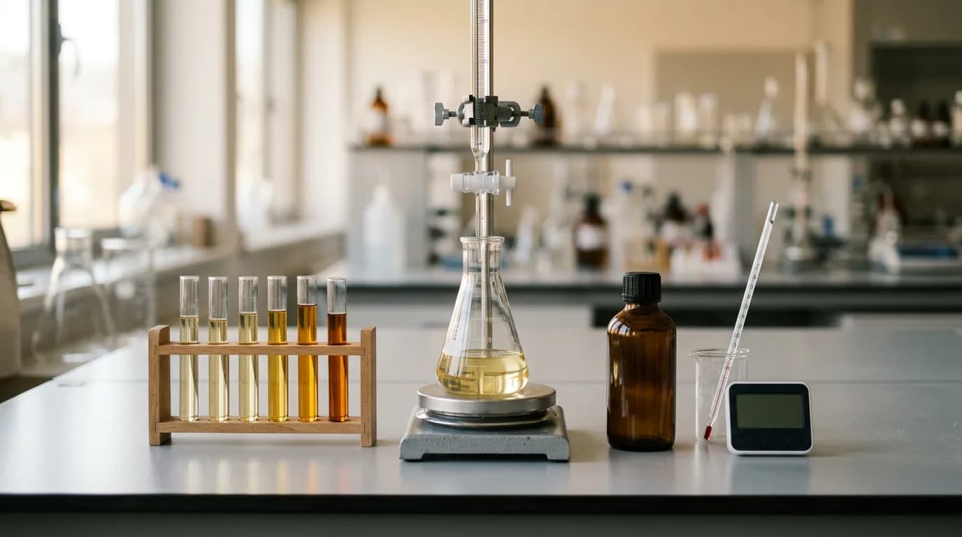 Stabilitas oksidatif minyak: iodine value, peroxide value, induction period, dan cara mengestimasi masa simpan