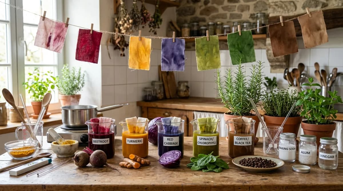 Pewarna dapur — cantik, tapi tidak stabil