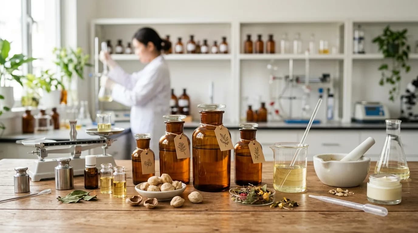 Minyak kemiri untuk kosmetik: satu nama, beberapa bahan