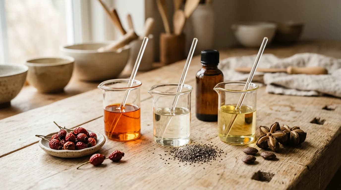 Mengapa minyak rosehip beraroma seperti krayon setelah tiga bulan