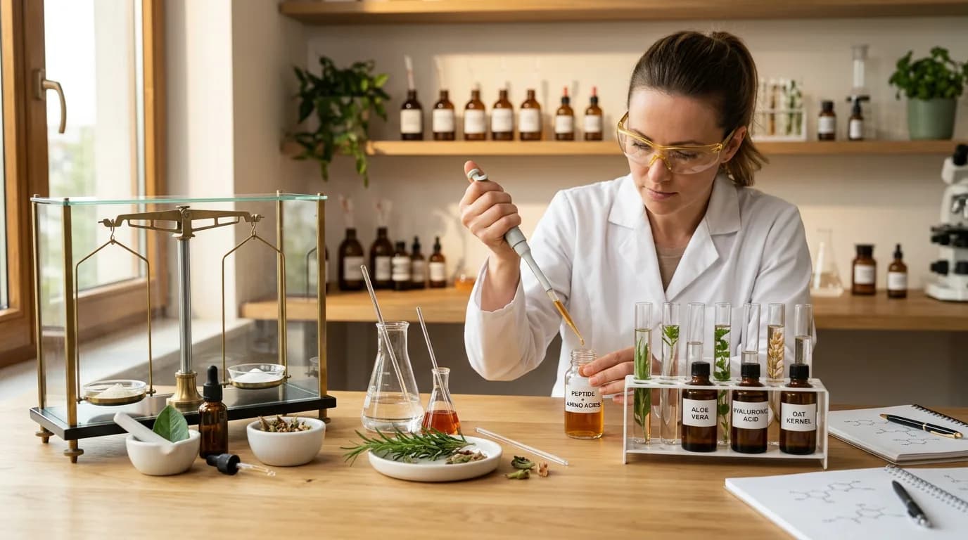 Serum peptida untuk kulit: mekanisme kerja, jenis, dan aturan formulasi