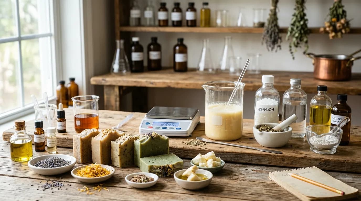 Sabun Handmade: Kimia, formulasi, dan semua yang perlu Anda ketahui sebelum membeli atau membuatnya