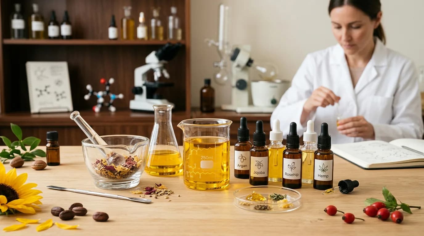 Asam lemak dalam minyak kulit: bagaimana komposisi minyak menentukan efeknya dalam formula