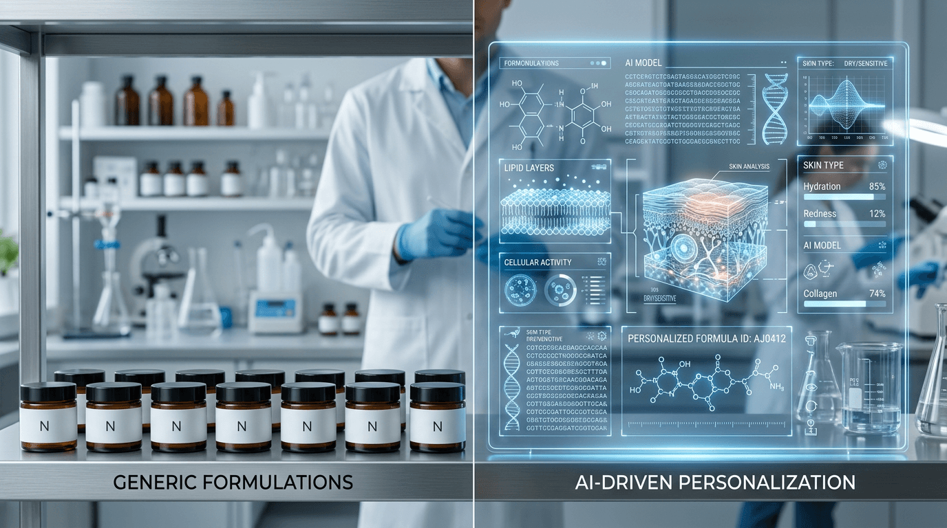 AI untuk Memilih Bahan Aktif Sesuai Tipe Kulit dan Tujuan Formula
