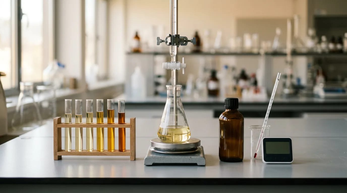 Stabilitas oksidatif minyak: iodine value, peroxide value, induction period, dan cara mengestimasi masa simpan
